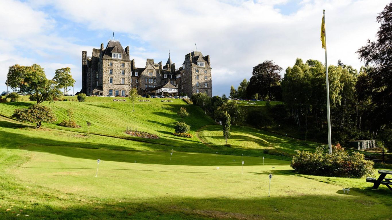 Hotel Front View Atholl Palace