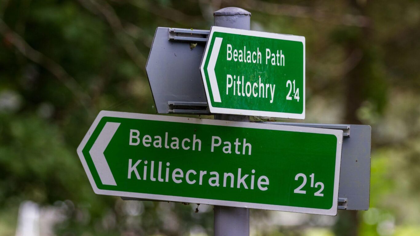 Bealach Route and Killiecrankie Walk Canva Image