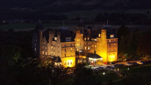 Atholl Palace Night Exterior Image