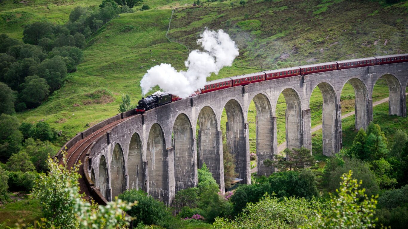 Harry Potter Train in Scotland
