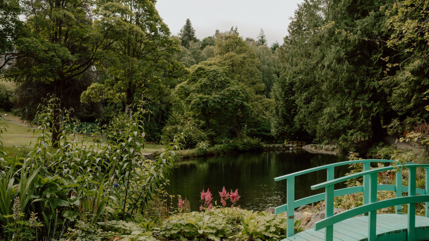 Maries Garden, atholl palace hotel pitlochry