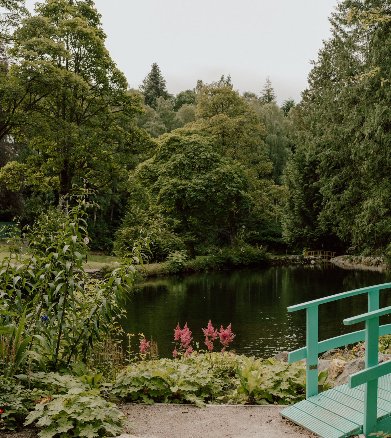 Maries Garden, atholl palace hotel pitlochry